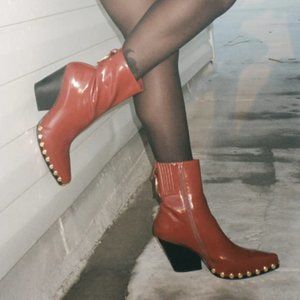 Jeffrey Campbell Western-inspired ankle bootie